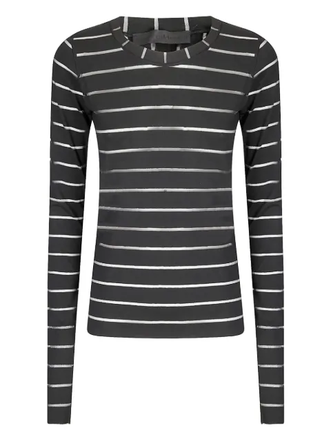 Maria Calderara stripe long-sleeve sweater
