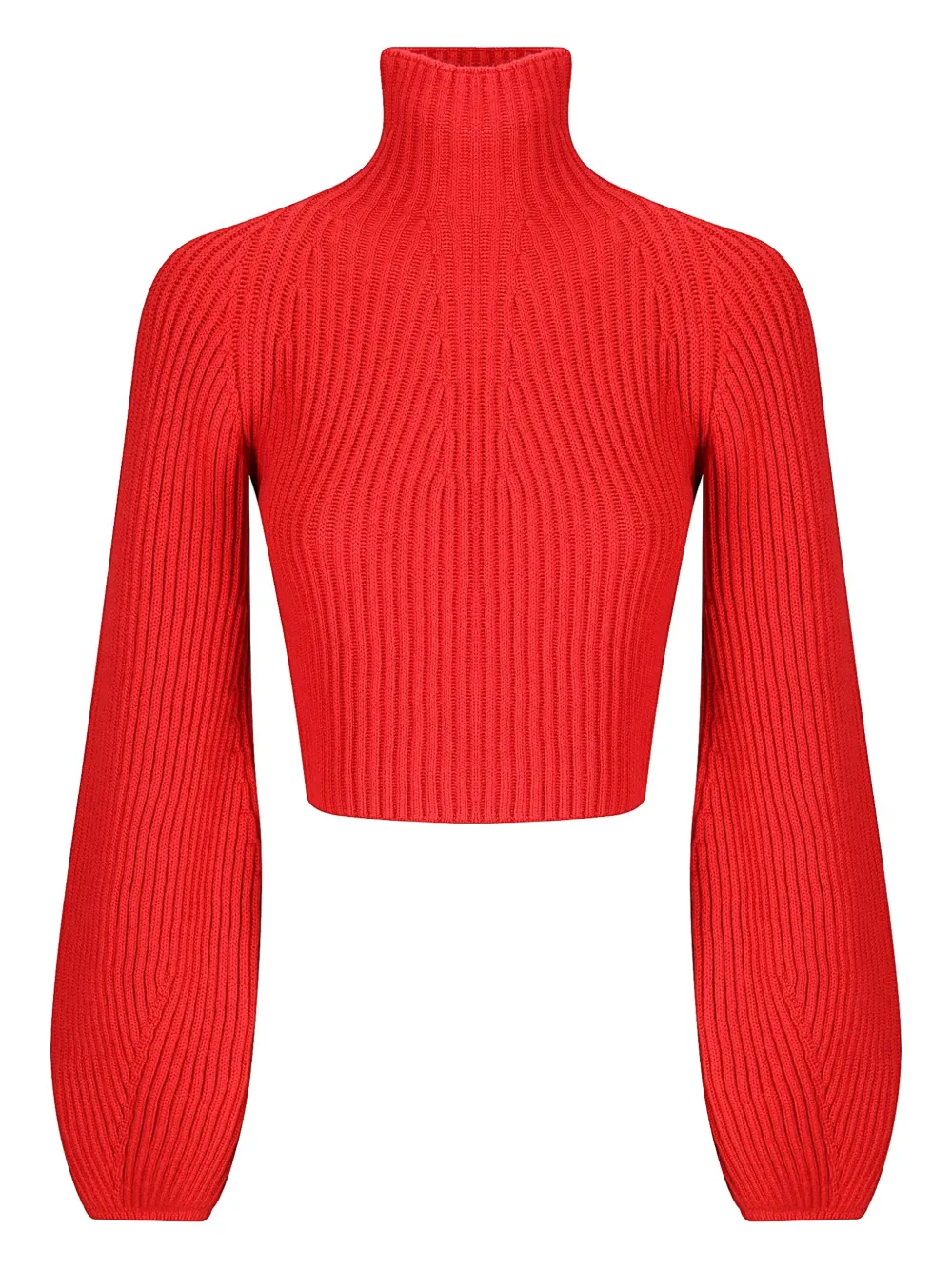 Sportmax Ribgebreide trui Rood