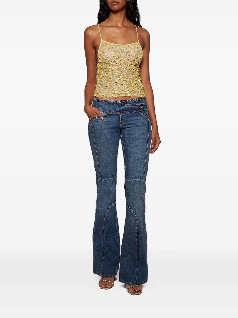 Roberta Einer Fishnet beaded top | Vests & Tank Tops | Image 2