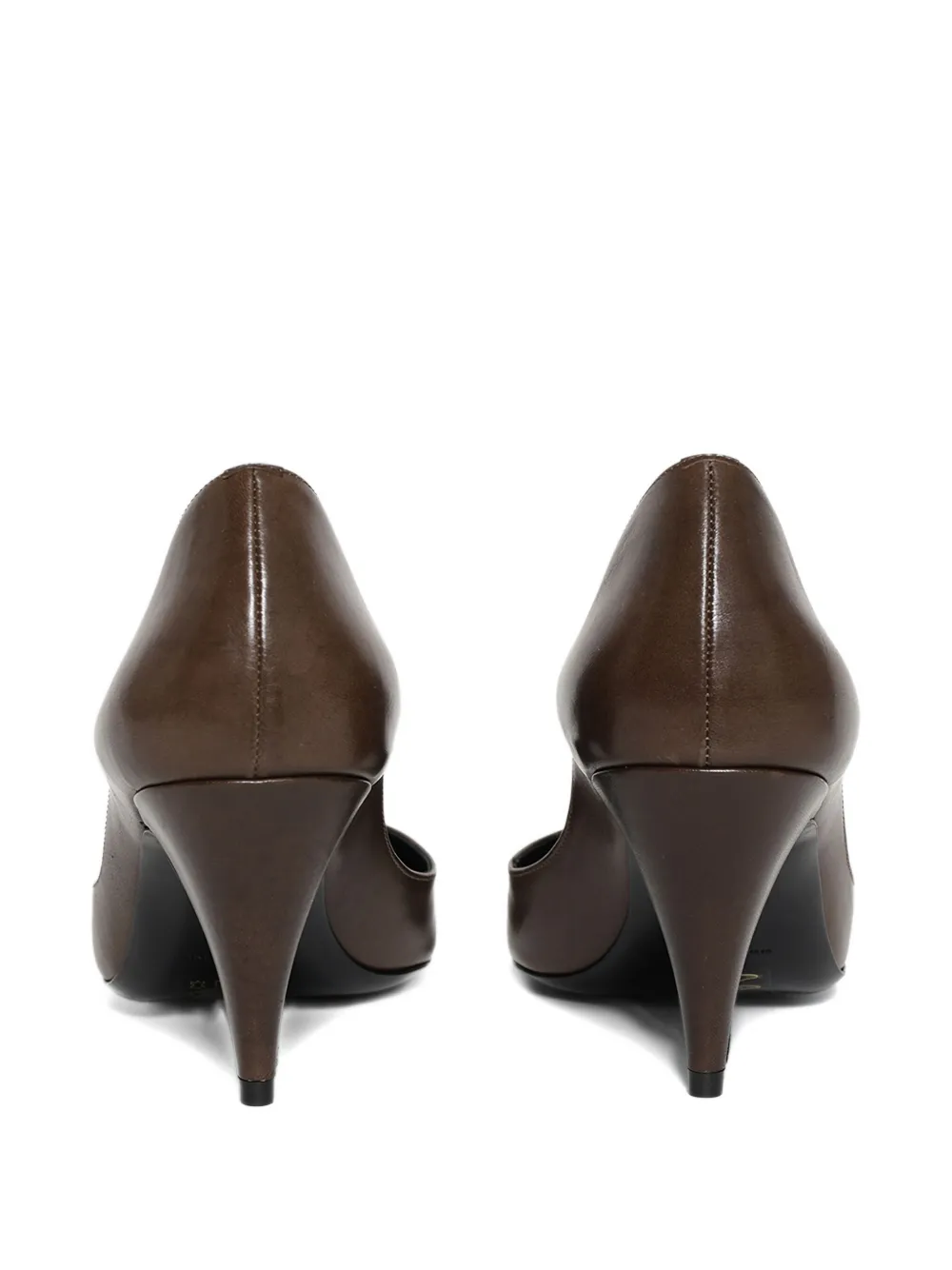 Jude 75mm Haze Pointed Pumps In Burgundy