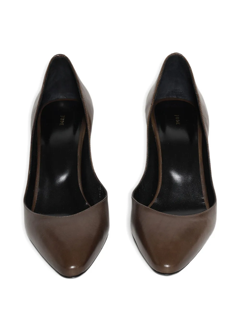 Jude 75mm Haze Pointed Pumps In Burgundy