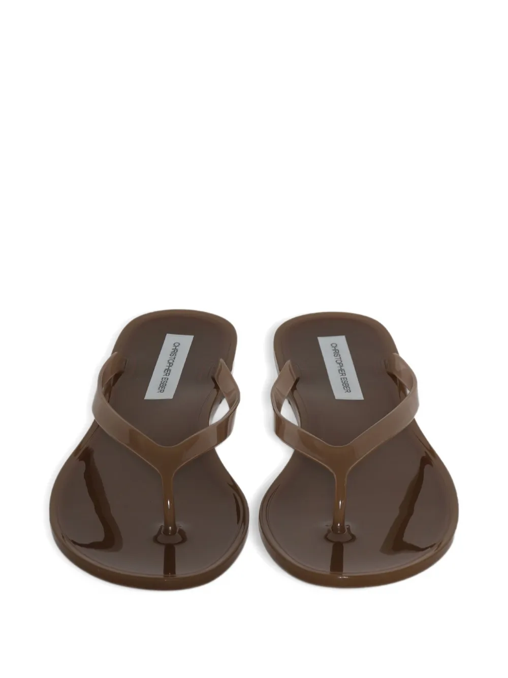 Christopher Esber Jo flip-flops Brown
