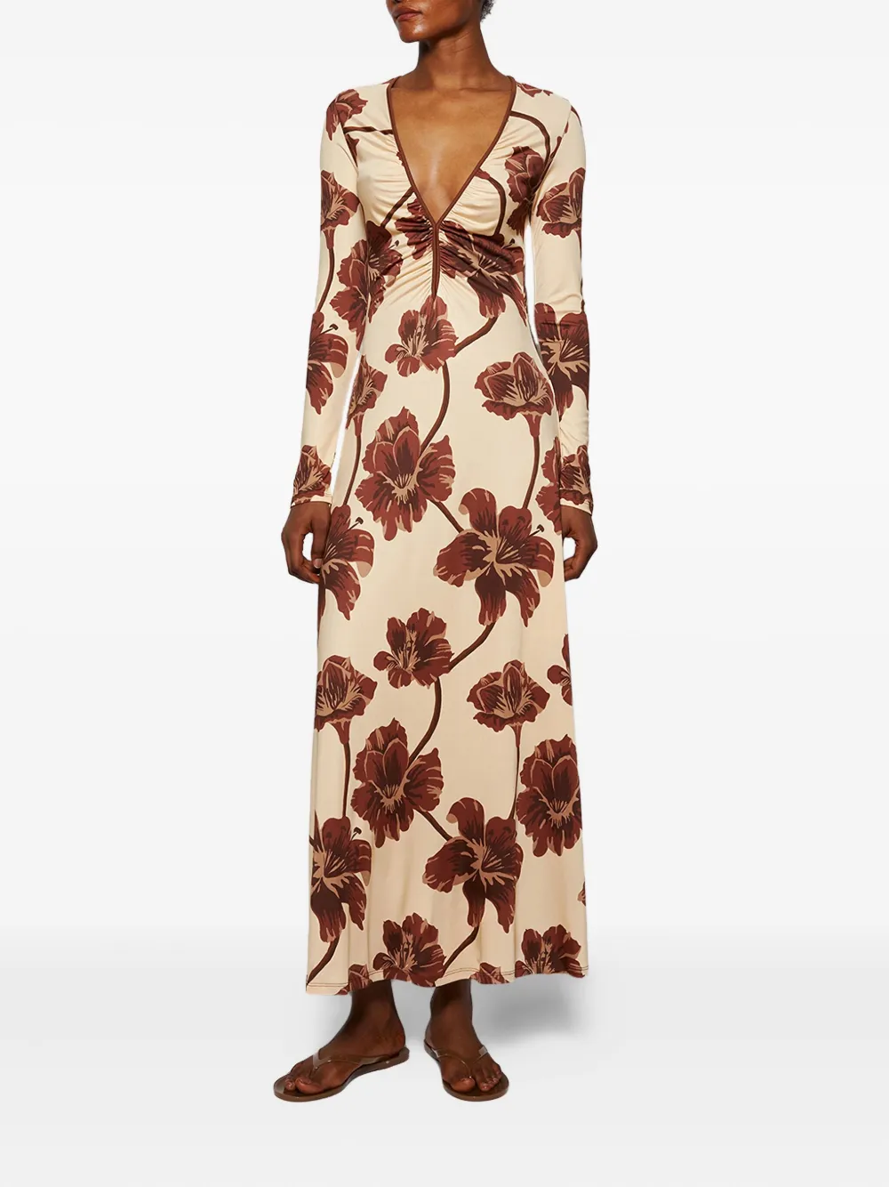 Christopher Esber Jo flip-flops Brown