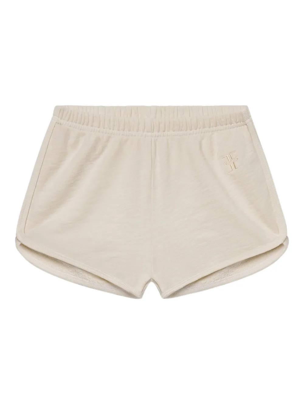 Éterne Cotton Track Shorts In White