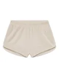 ETERNE cotton track shorts - White