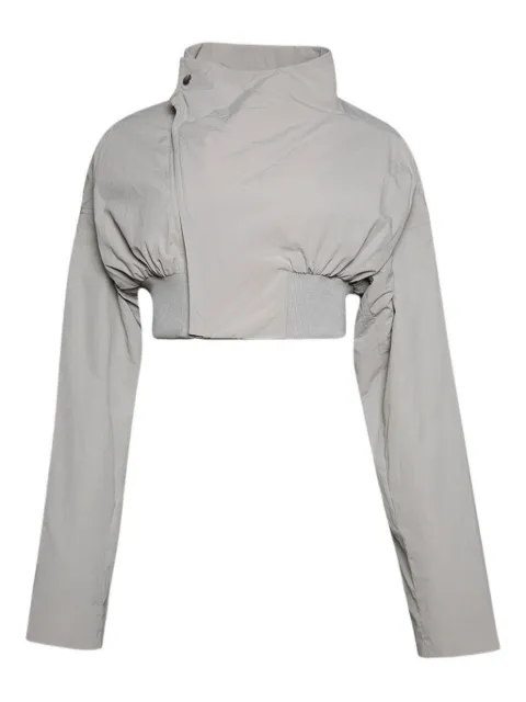 Rick Owens cropped zip-front bomber jacket
