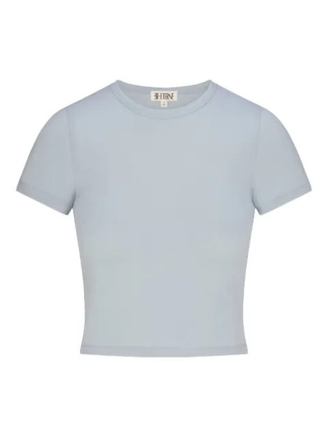 ETERNE short sleeve crop T-shirt 