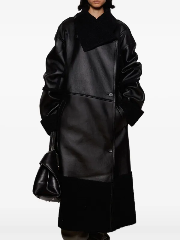 ENTIRE STUDIOS ロングコート | ブラック | FARFETCH JP