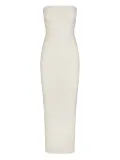 ETERNE tube maxi dress - White