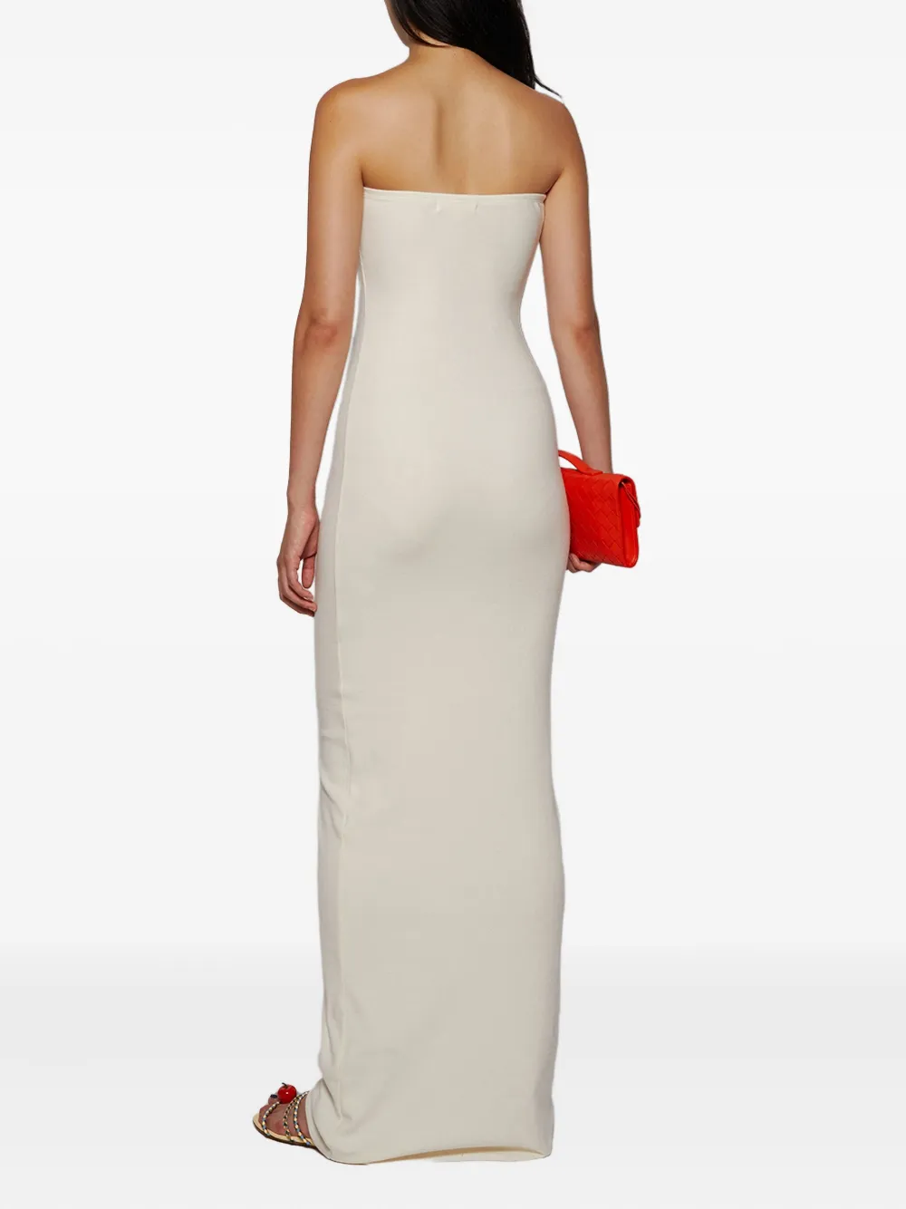 ETERNE Tube maxi-jurk Wit