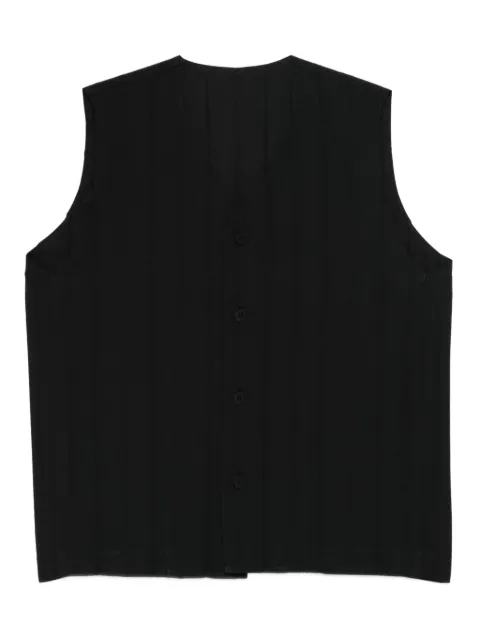 Homme Plissé Issey Miyake chaleco Edge Ensemble