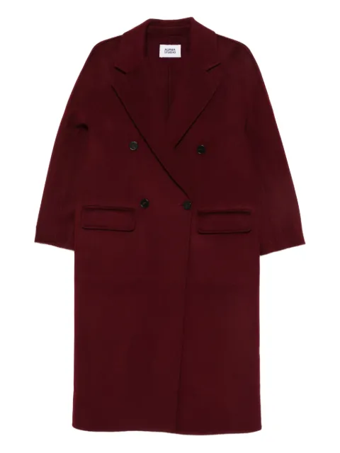 ALPHA STUDIO double-breasted wool coat