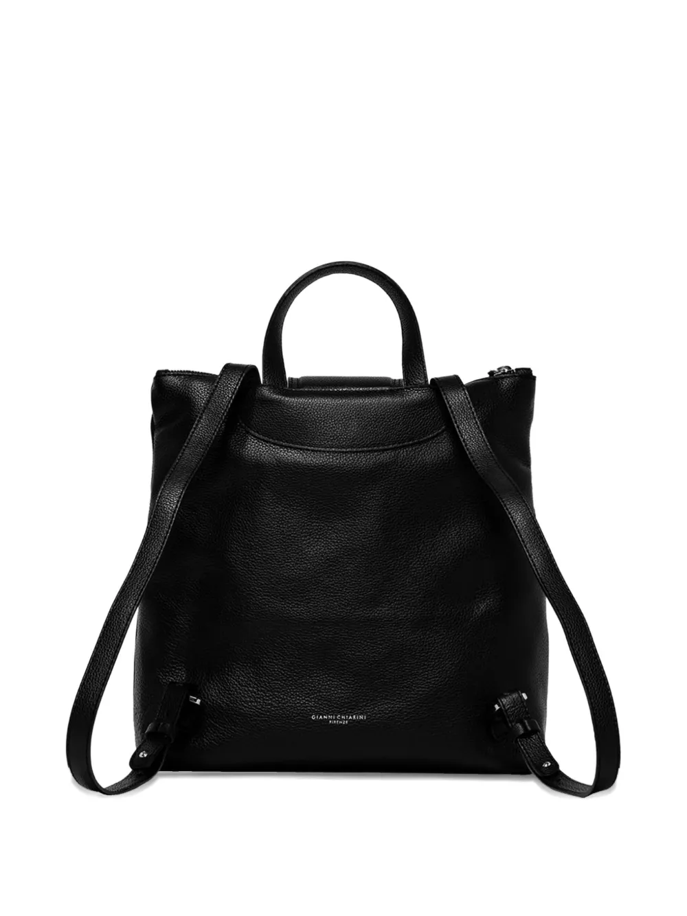 GIANNI CHIARINI Giada top-handle zip-fastening backpack - Zwart
