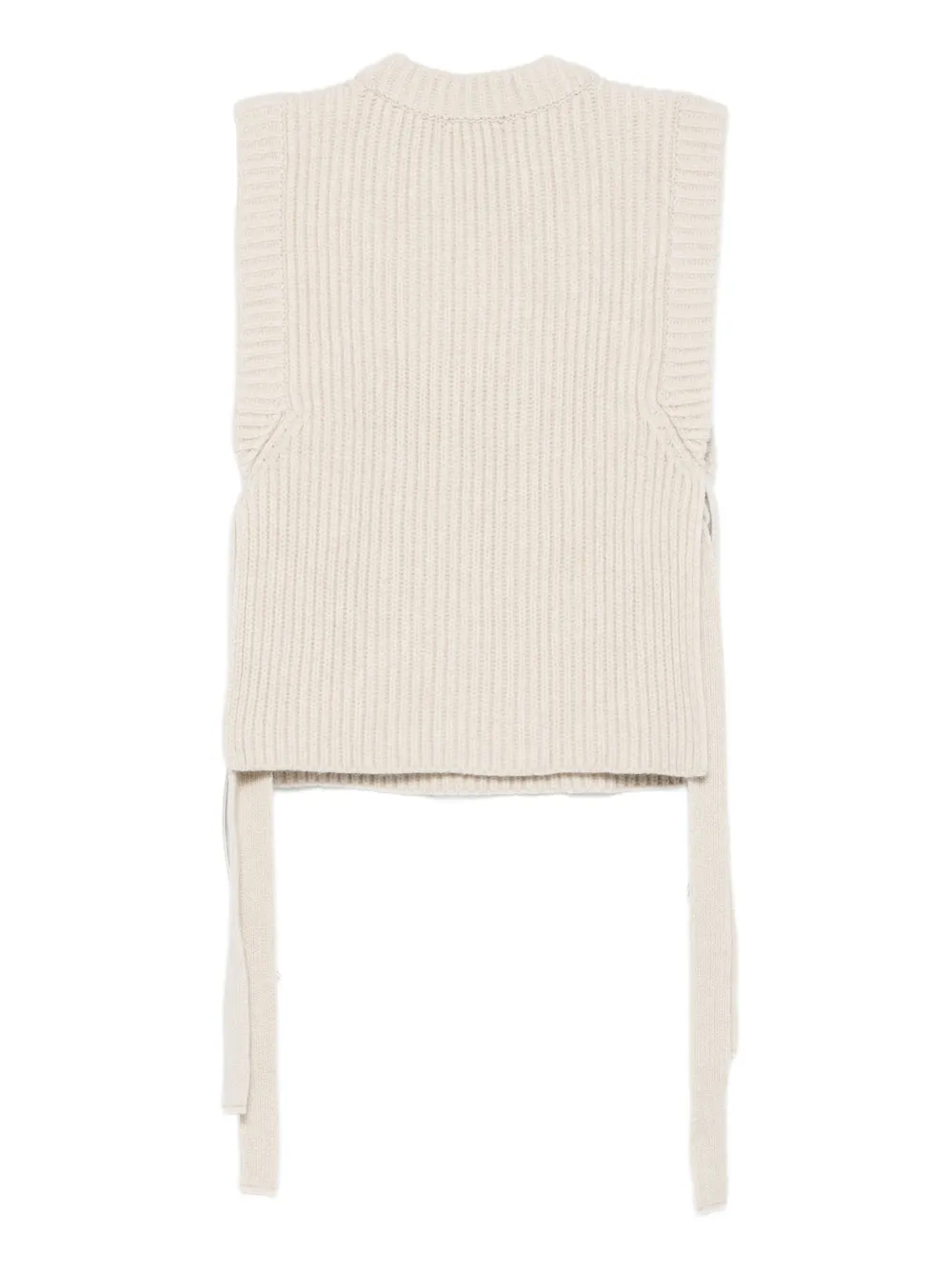 Soeur sleeveless woolen sweater | Knitted Sweaters | Image 2
