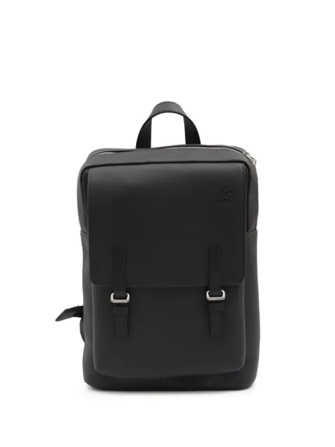 LOEWE embossed-logo buckle backpack