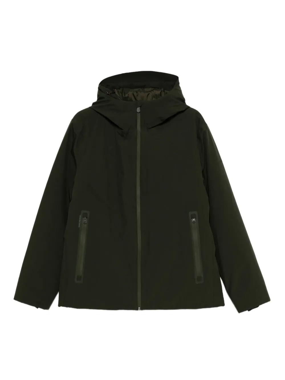 Flynn hooded zip-fastening jacket