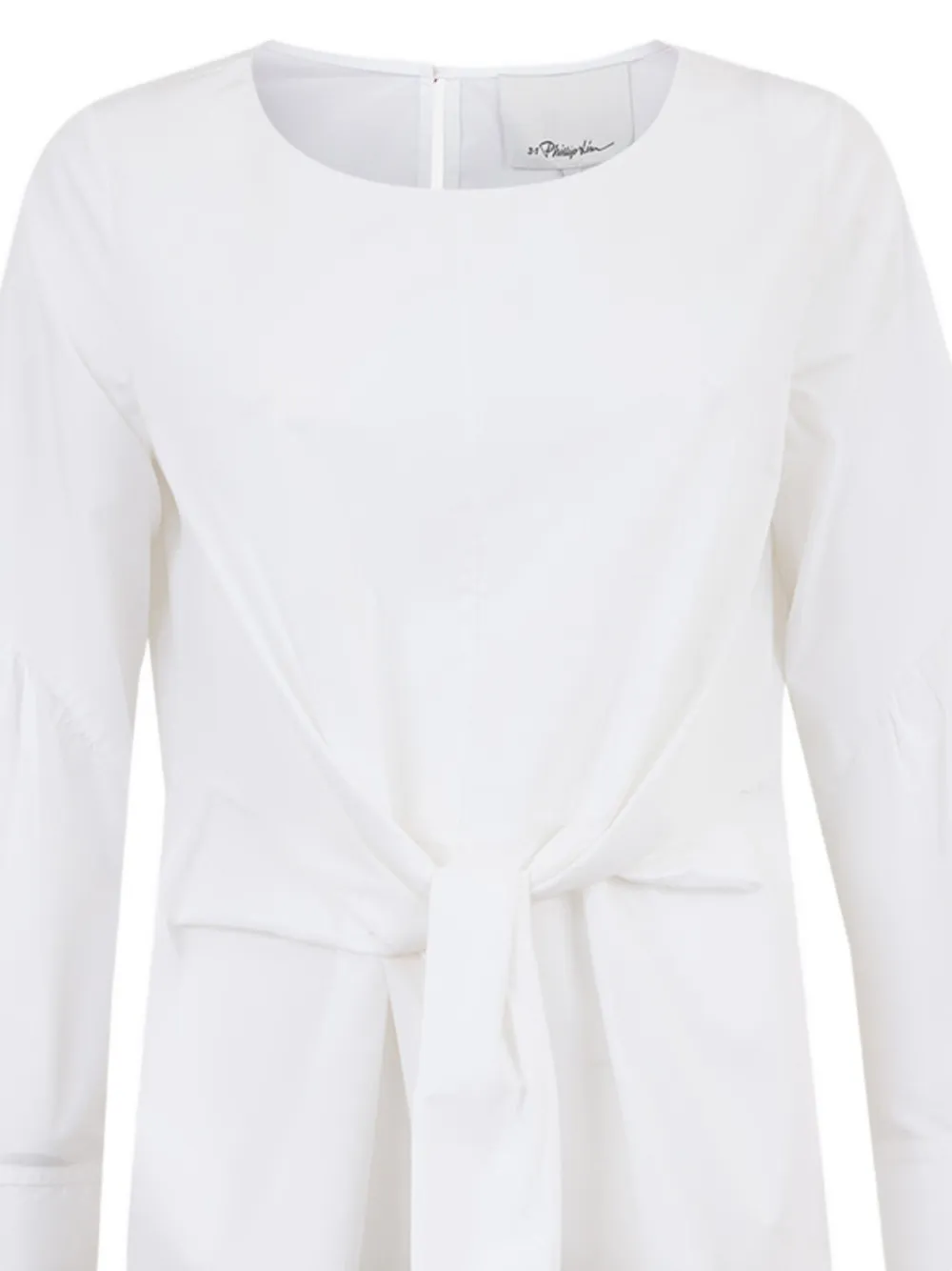 3.1 Phillip Lim Tie-front Blouse In White