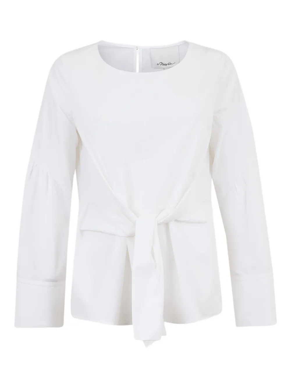 3.1 Phillip Lim Tie-front Blouse In White
