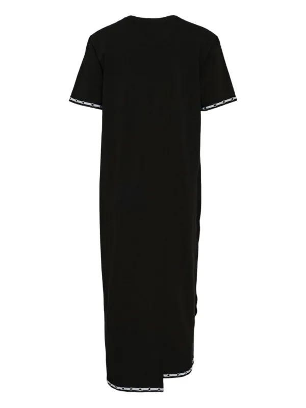 3.1 Phillip Lim eyelet-trimmed short-sleeved Midi Dress | Black | FARFETCH  GE