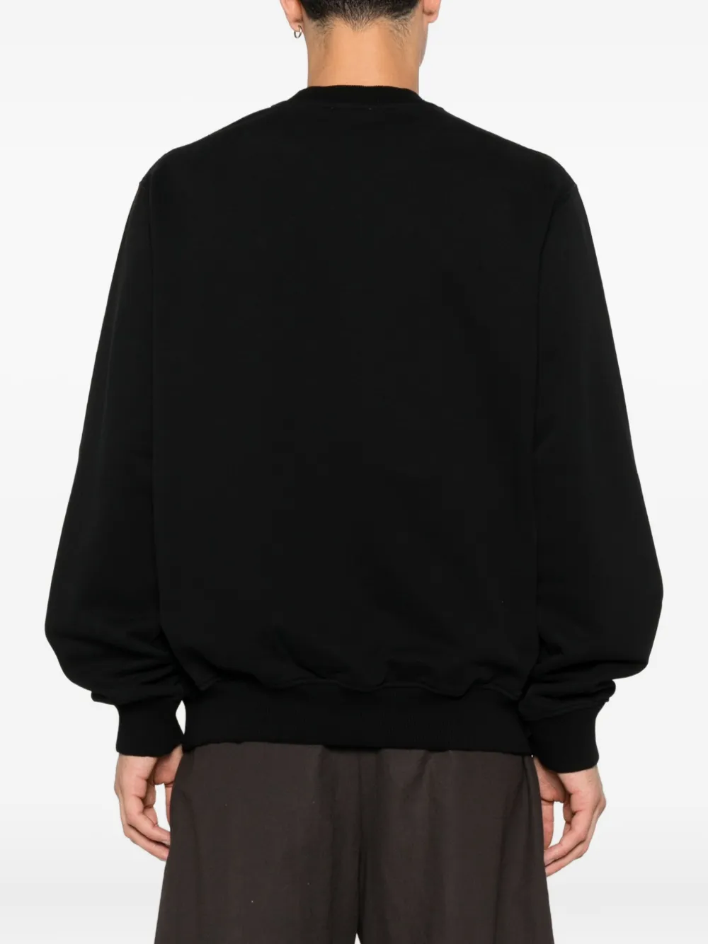 Casablanca graphic-print sweatshirt Zwart