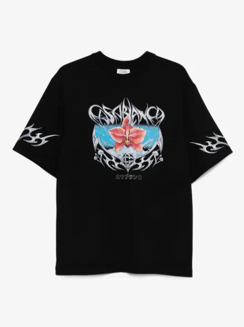Casablanca Camiseta com estampa gráfica