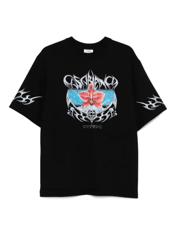 Casablanca Tシャツ Casa Beach Wave T-Shirt | Casablanca Paris