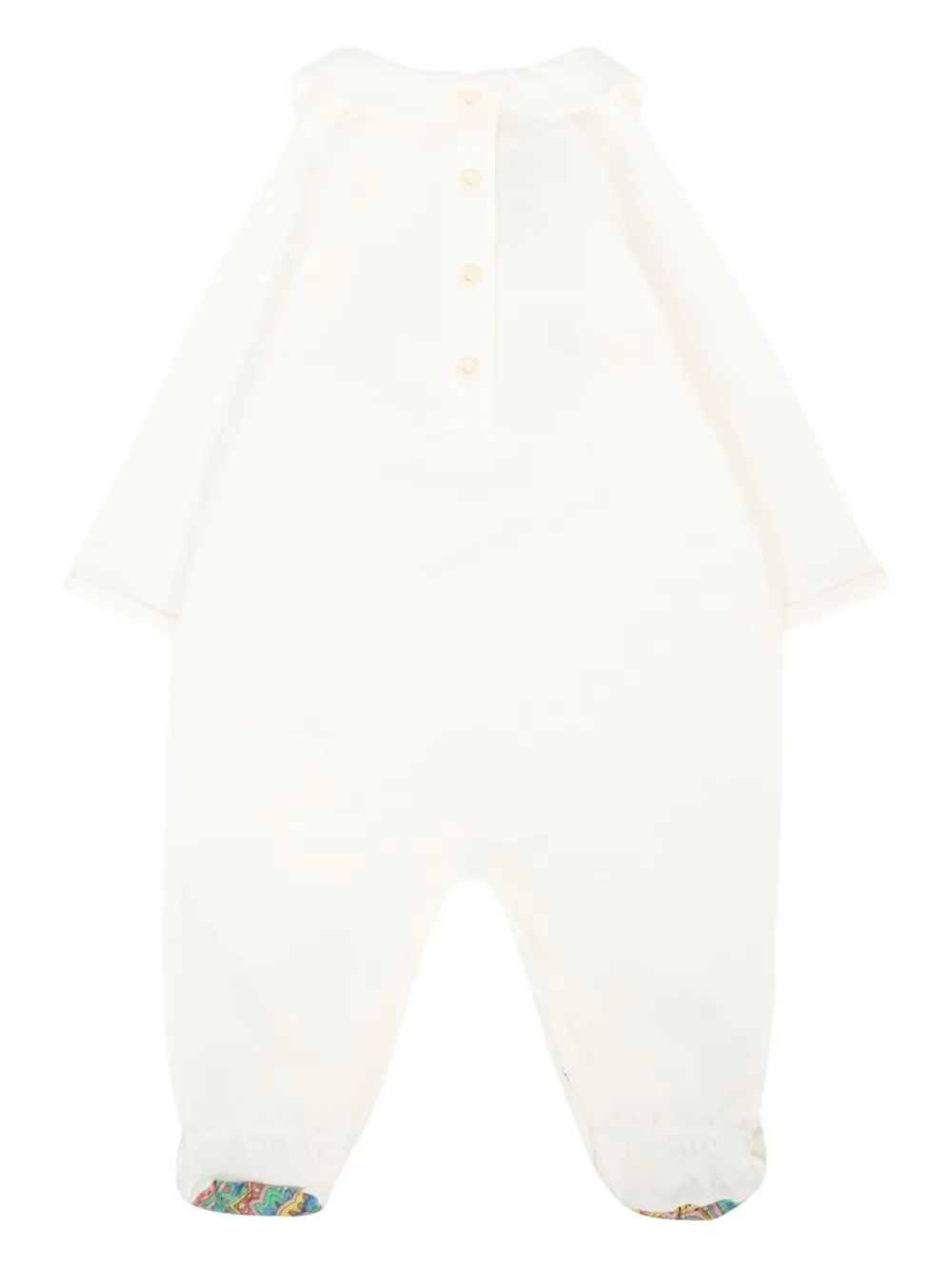 ETRO KIDS Pegaso babypakje met paisley-print Wit