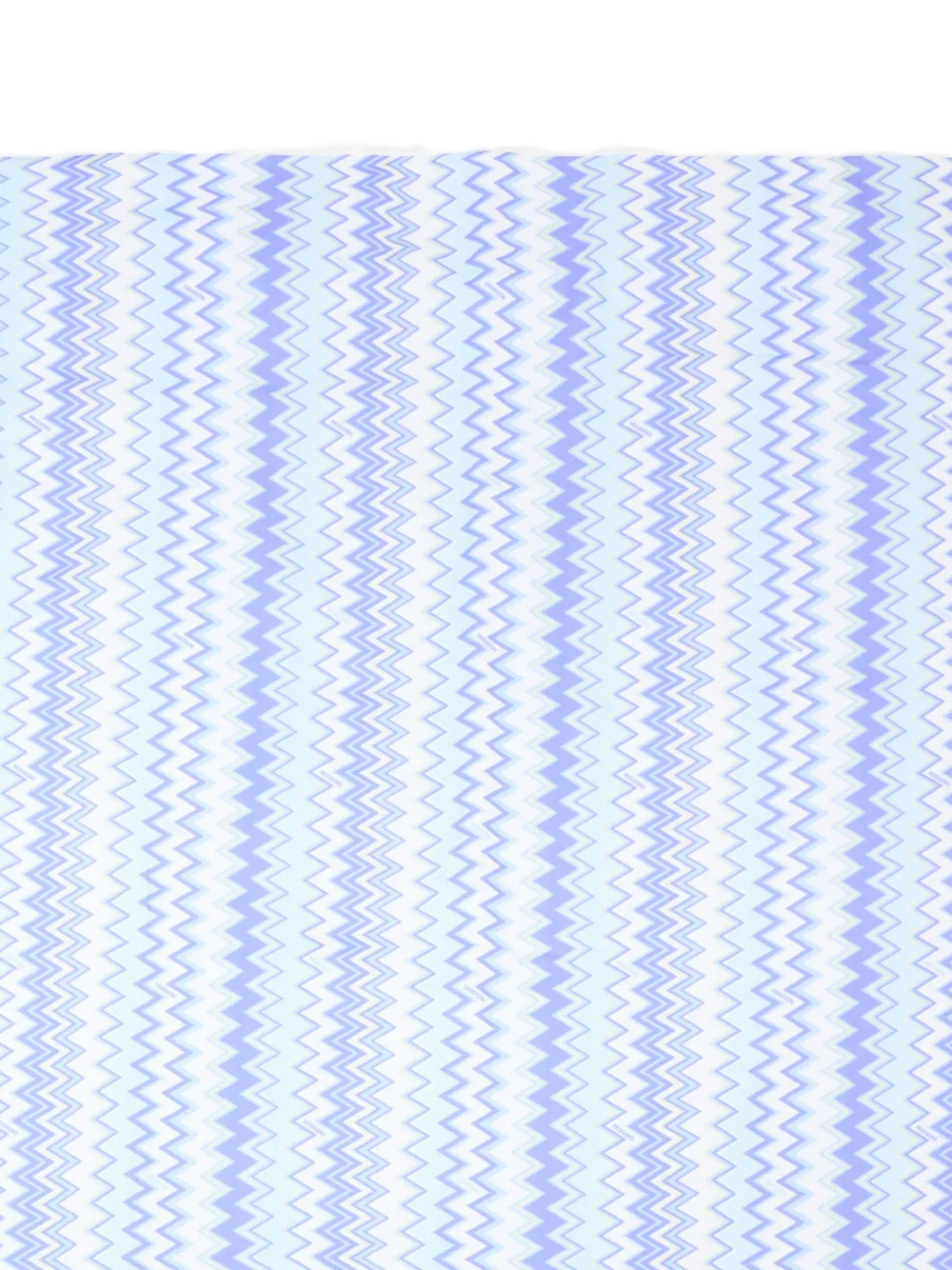 Missoni Kids Deken met zigzag-patroon Blauw