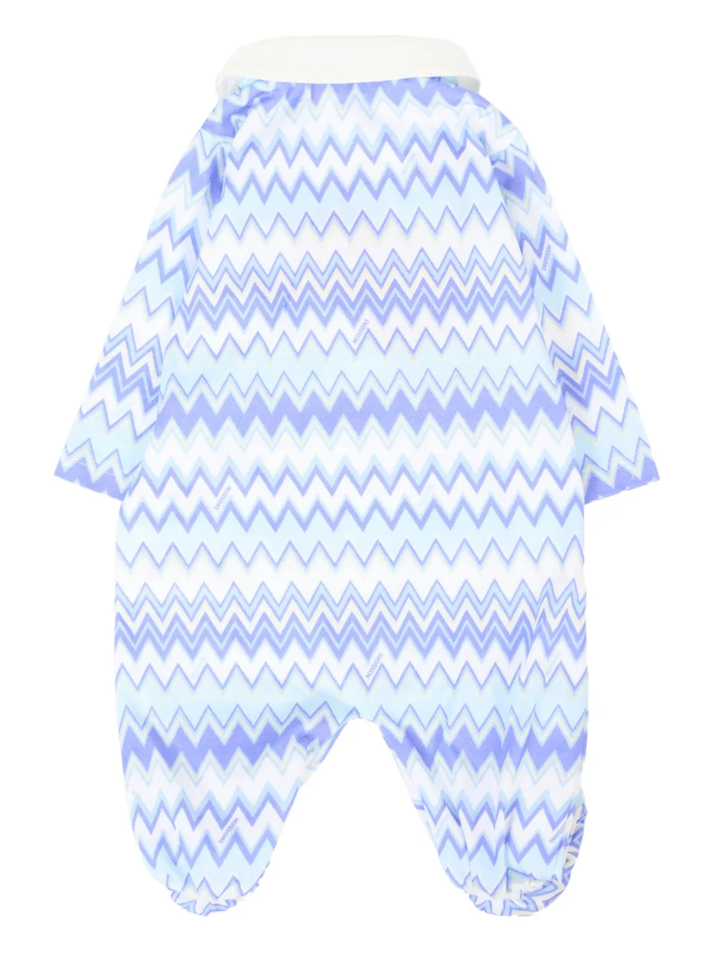 Missoni Kids Bikini met zigzag-patroon Blauw