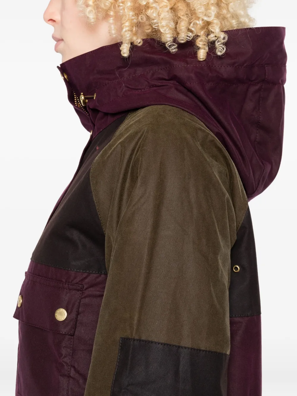 Barbour Keeley Hooded Jacket In Multi