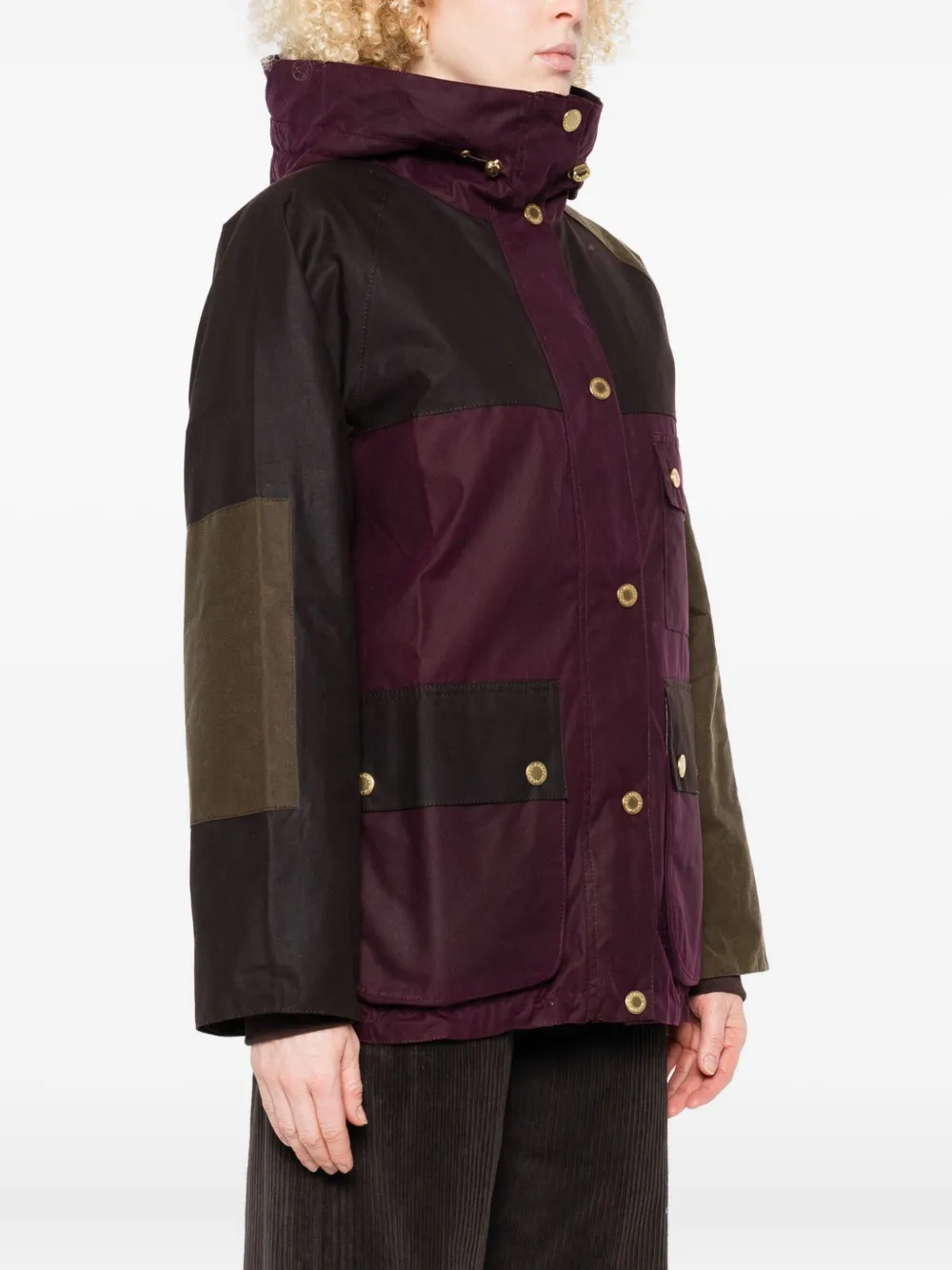 Barbour Keeley Hooded Jacket In Multi