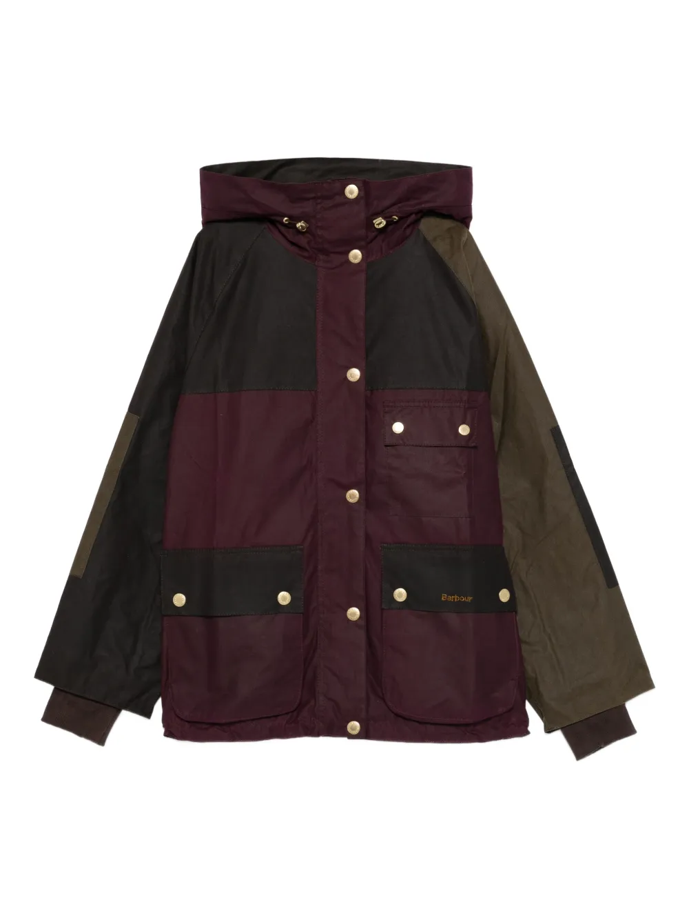 Barbour Keeley hooded jacket | Purple | Image 1