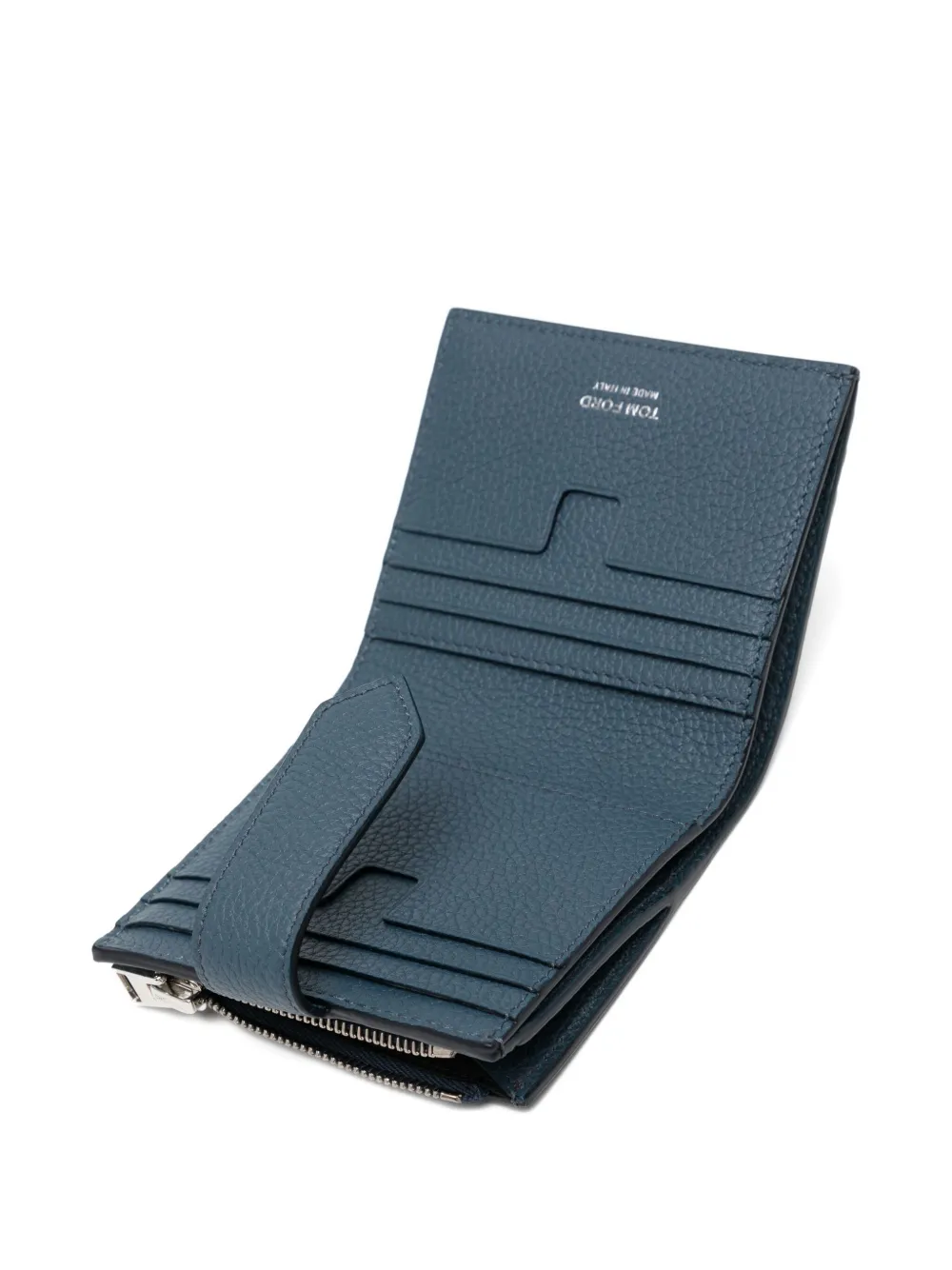 TOM FORD leather wallet Blauw