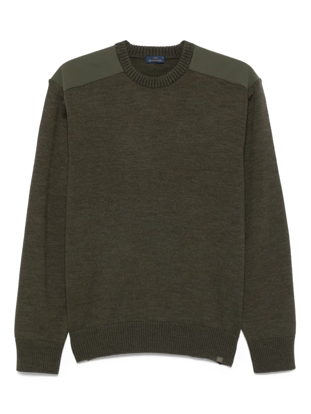 Paul & Shark Trui met ronde hals Groen