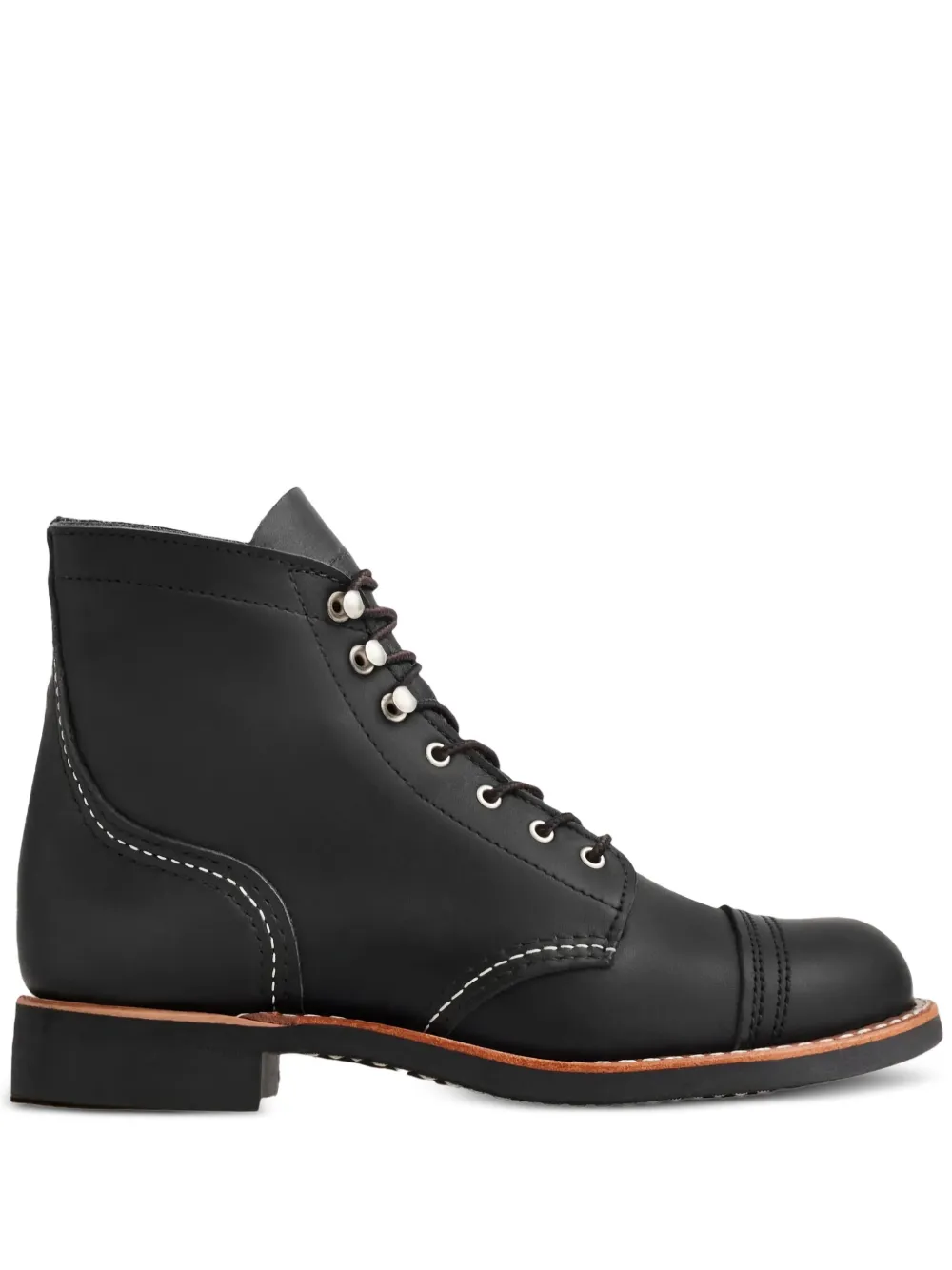Iron Ranger leather lace-up boots
