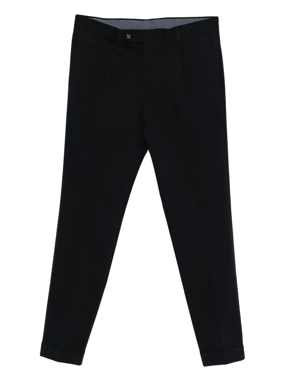pleat-detail trousers
