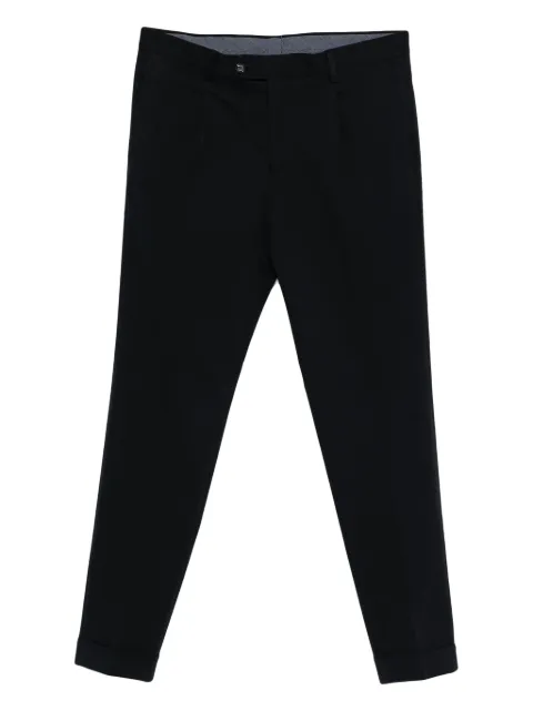 Barba pleat-detail trousers