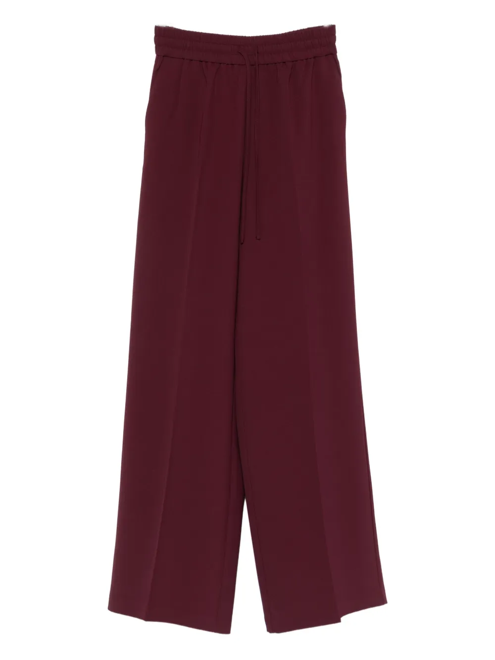 Twinset Drawstring Trousers In Brown