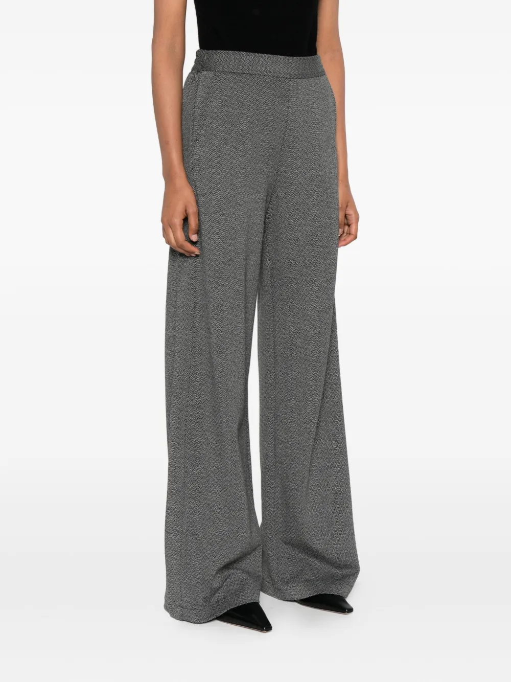 Pennyblack Broek met wijde pijpen Zwart
