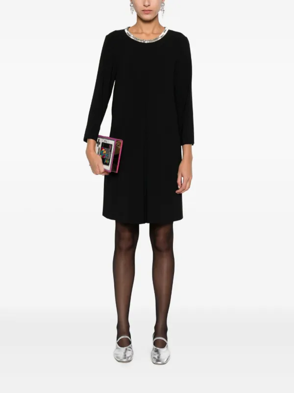 Pennyblack Embellished Mini Dress Black FARFETCH JO