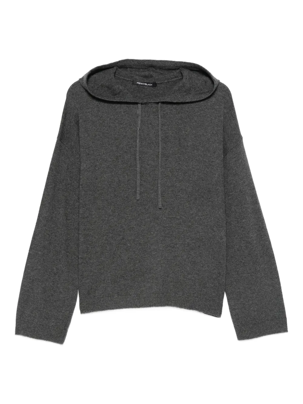 Pennyblack hooded long-sleeved sweater | Grey | Image 1