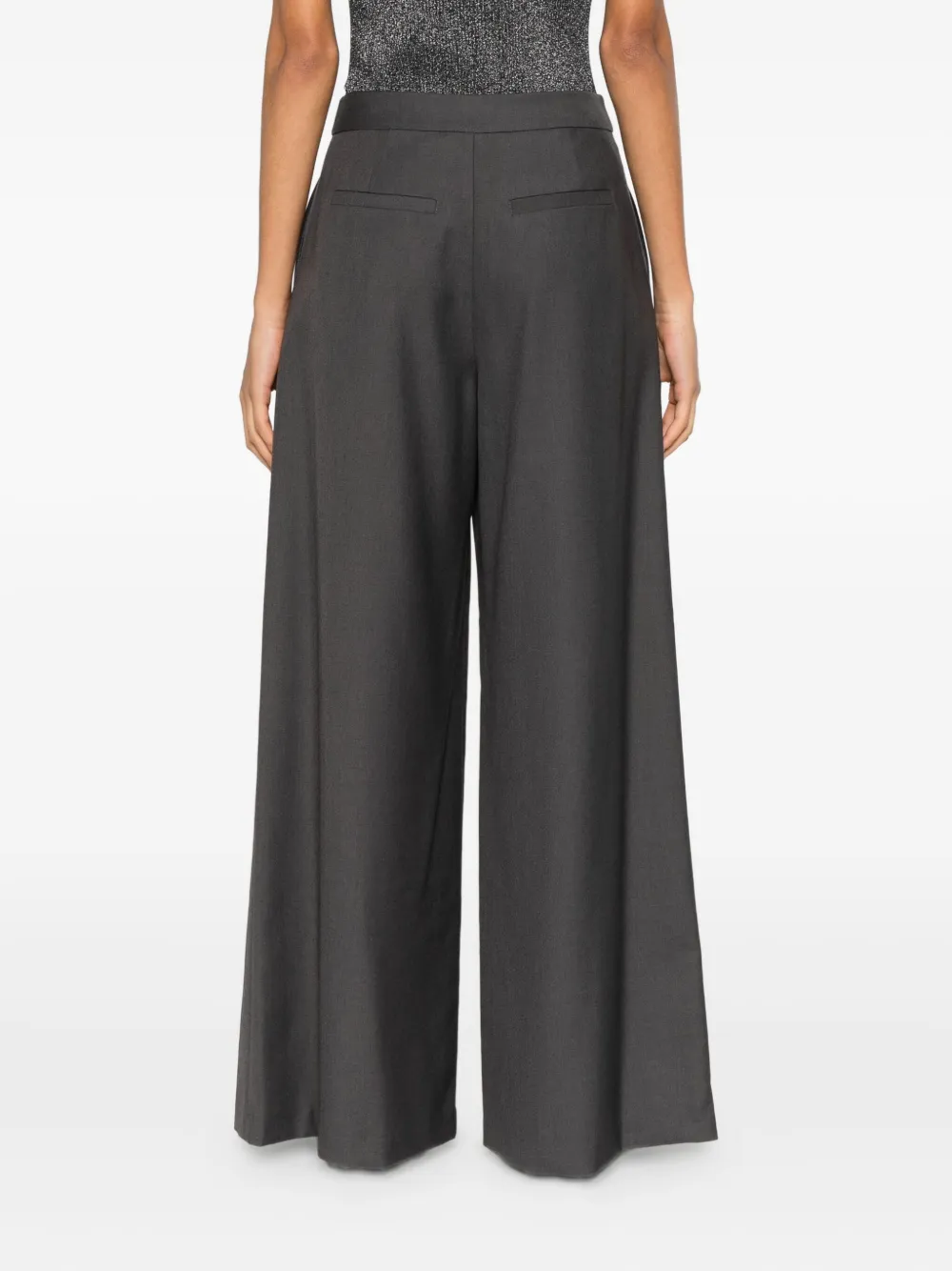 Pennyblack Ittita Hose Mit Falten In Gray