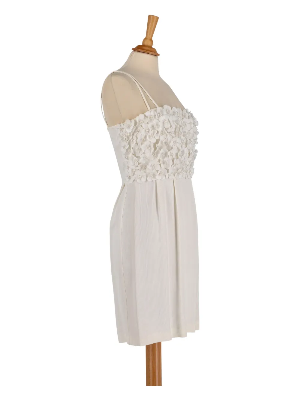 La Perla floral-embellished dress | White | Image 1