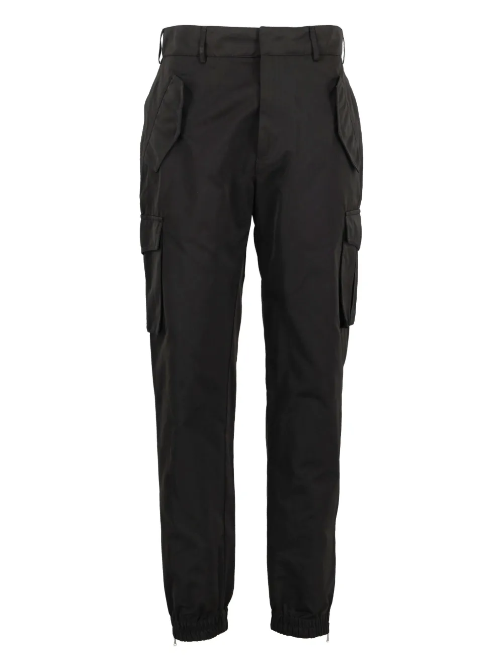 Ermanno Scervino multi-pocket elasticated bottom trousers | Black | Image 1