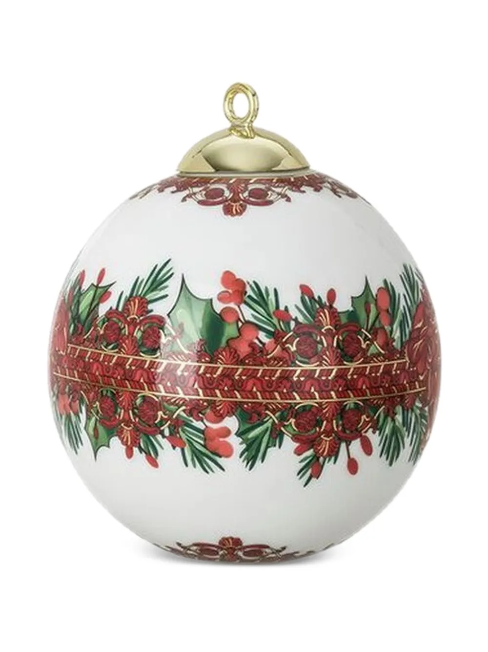 Versace Medusa-embellished bauble | White | Image 1