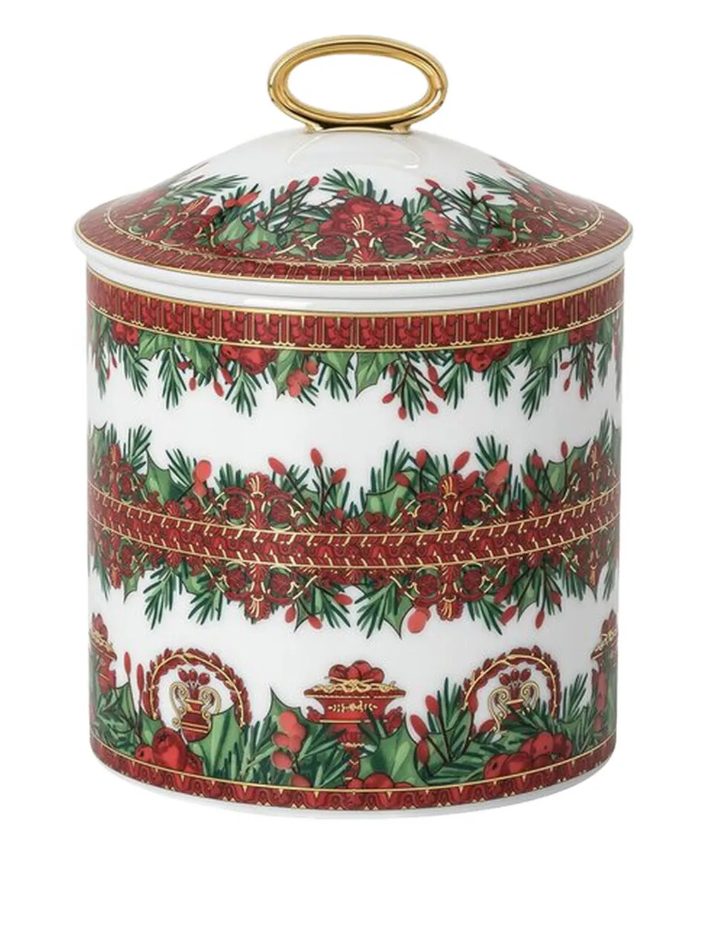 Versace Medusa porcelain jar - Wit