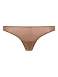 Maison Close high-cut tanga - Brown
