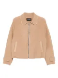 Karl Lagerfeld zip-front jacket - Neutrals