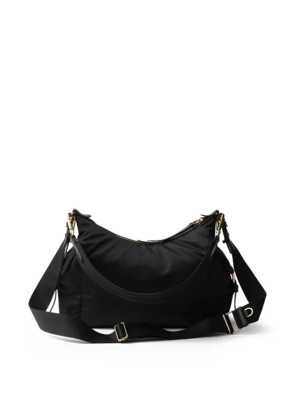 Prada Large Explore Shoulder Bag | Black | FARFETCH
