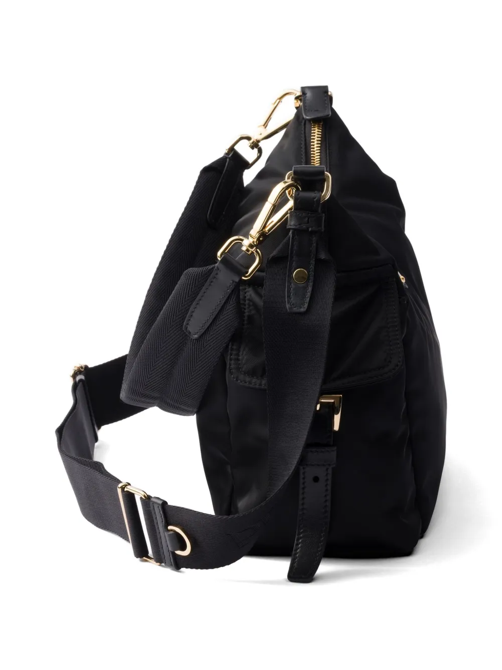 Prada Grote Explore schoudertas Zwart